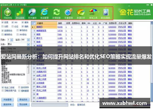 爱站网最新分析：如何提升网站排名和优化SEO策略实现流量爆发