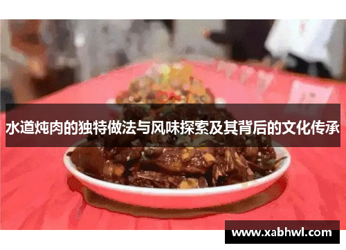 水道炖肉的独特做法与风味探索及其背后的文化传承