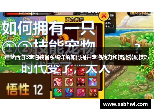 造梦西游3宠物装备系统详解如何提升宠物战力和技能搭配技巧